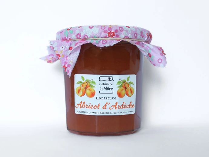 [1] Confiture Extra 350g - Abricot d'Ardèche