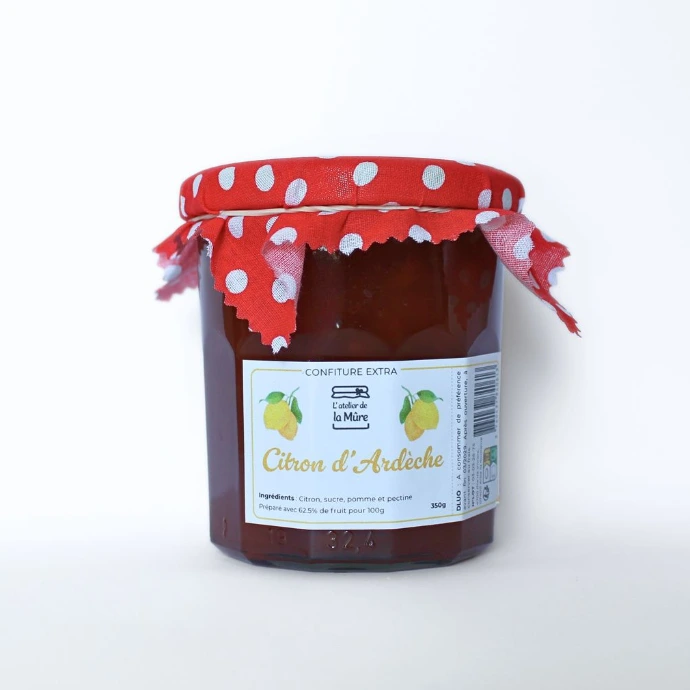 [9] Confiture Extra 350g - Citron d'Ardèche