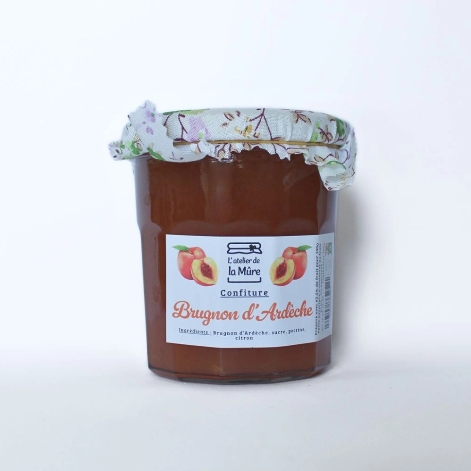Confiture Extra Brugnon d'Ardèche - 350 g
