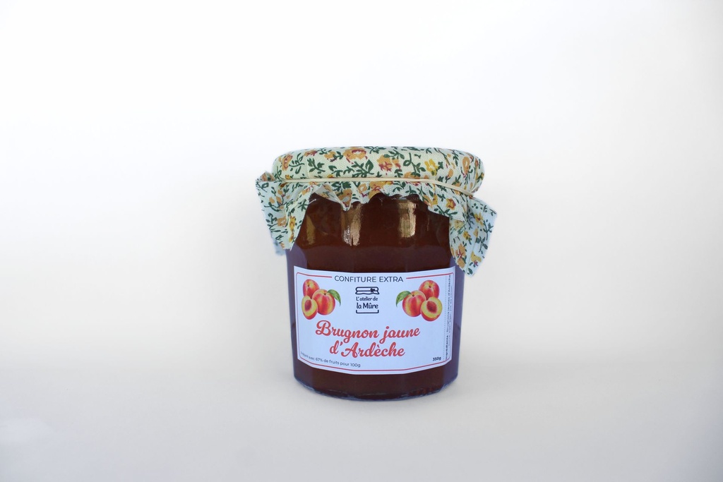 Confiture Extra Brugnon d'Ardèche - 350 g