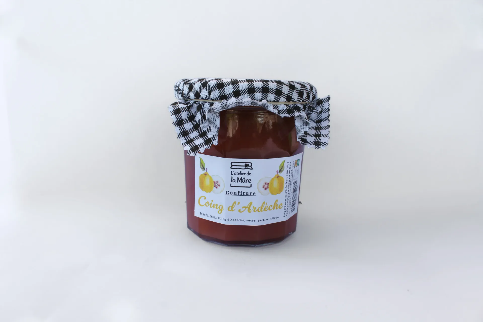 [17] Confiture Extra Coing d'Ardèche - 350 g