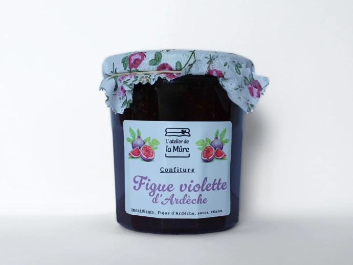 Confiture Extra 350g - Figue Violette d'Ardèche
