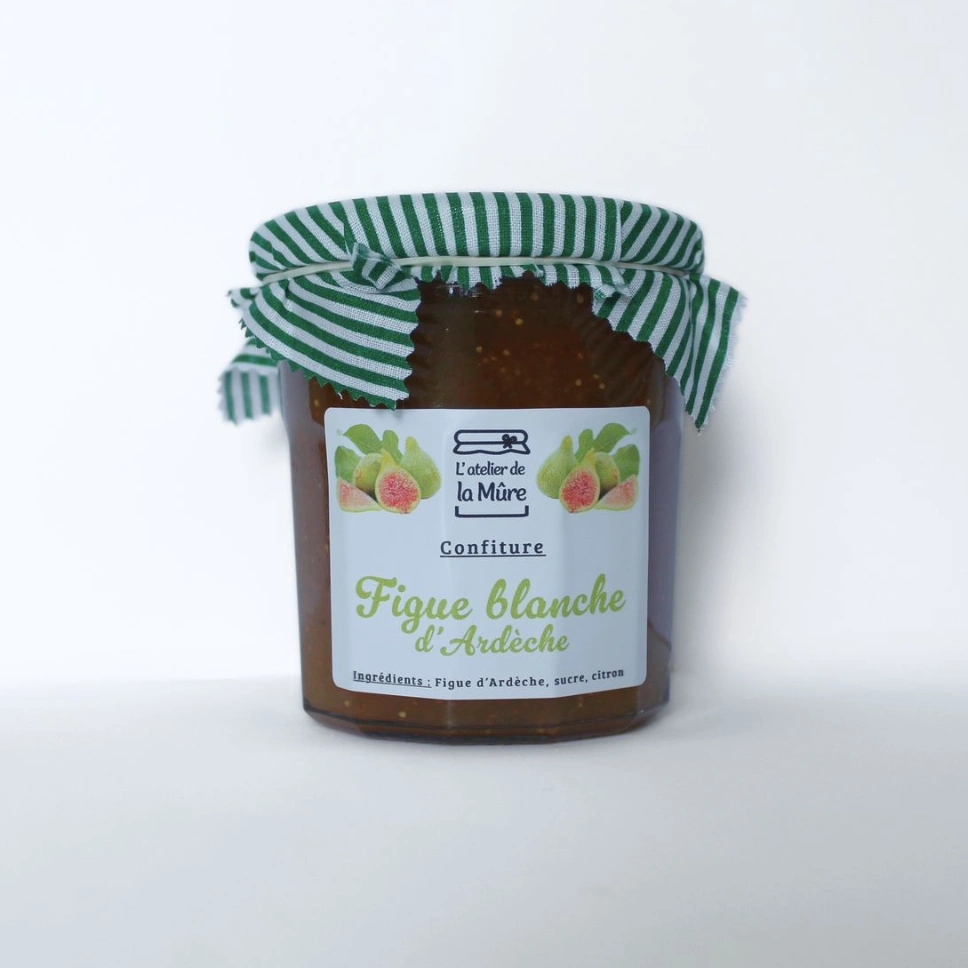 Confiture Extra Figue Blanche d'Ardèche - 350 g